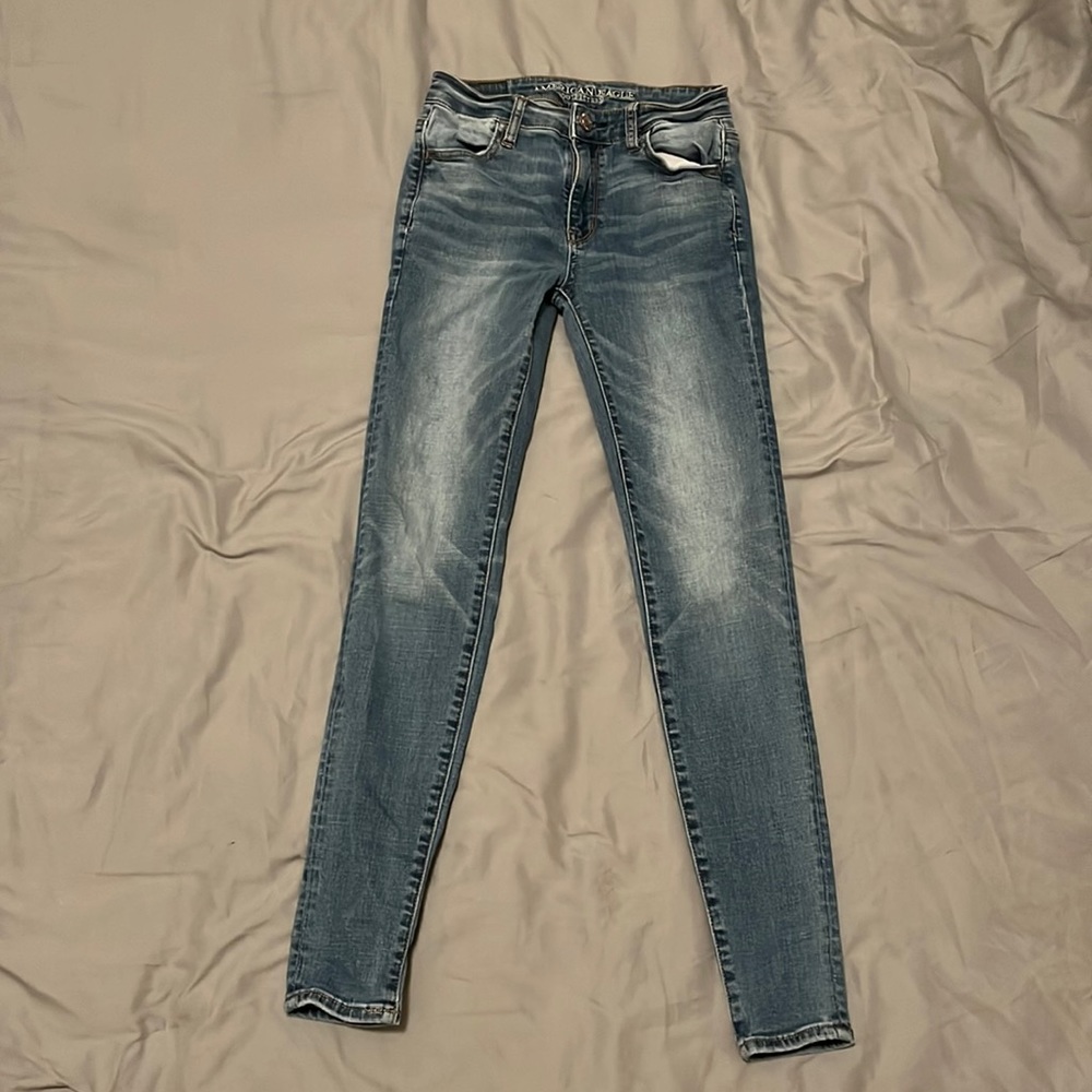 American Eagle High-Rise jeggings